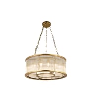 lampaLuce Albinia Özel Çubuk Taşlı Salon Sarkıt Avizesi Sarı 12'li 60x95cm