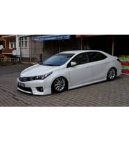 Toyota Corolla Marşpiyel Seti Boyasız  2013+