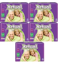 Actual Yetişkin Bezi Bel Bantlı XL - Ekstra Büyük - Extra Large 150 Adet (5PK*30)