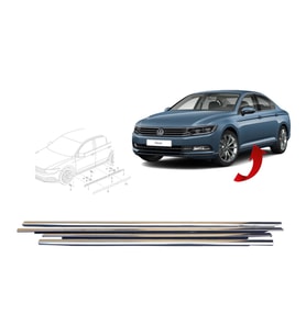 Vw Passat B8 Kapı Çıta Takımı Kromlu Set 2015-2019 3G0853331A