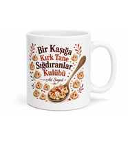 Kayseri Mantısı Kaşıklayanlara Bir Kaşığa Kırk Tane Sığdıran Kupa Bardak Hediye