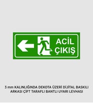 ACİL SOL 30X12 CM