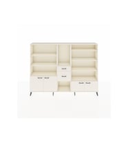 Arges Dolap 10 Raflı 2 Çekmeceli 4 Kapaklı 220x30x163 Aytaşı-Aytaşı