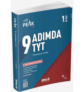 TYT 9 Adımda Soru Bankası 1. Kitap Ünlü Yayıncılık