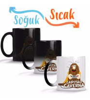 Capitao Caverna Sihirli Kupa Bardak Porselen