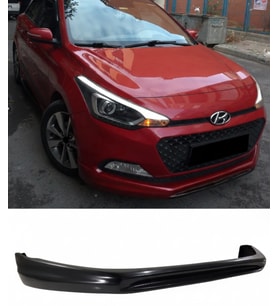 Hyundai i20 2015-2017 Ön Ek 🚘  Dayanıklı Plastik, Sportif Tasarım, Kolay Montaj (Standart)