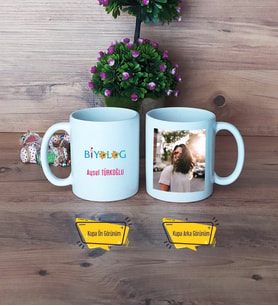 Biyolog Kupa Bardak Beyaz Fotoğraflı Biyologa Hediye