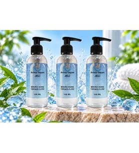 Arisiz Yaşam Mikro Küre Teknolojili Masaj Jeli 150 ml x3
