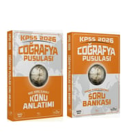 CBA Yayınları 2026 KPSS Coğrafya Pusulası Konu ve Soru Bankası Seti 2 Kitap