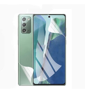 Samsung Galaxy Note 20 Ekran Koruyucu Full Tam Kaplayan Kavisli HD Esnek Film (Renksiz)