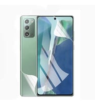 Samsung Galaxy Note 20 Ekran Koruyucu Full Tam Kaplayan Kavisli HD Esnek Film (Renksiz)