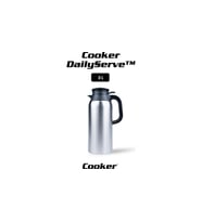 Cooker Dailyserve 3 Litre Paslanmaz Çelik Termos CKR2125