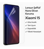 Lensun Şeffaf Nano Ekran Koruma – Xiaomi 15