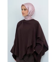 Armine Saf İpek Sura Eşarp-2026 İlkbahar-Yaz- 954800D (Pembe)
