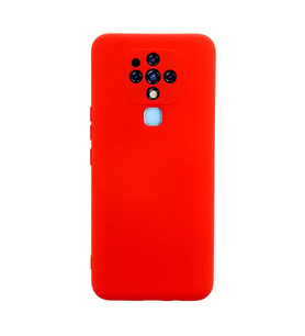 Tecno Camon 16 Kılıf Nano İçi Kadife Silikon - Kırmızı