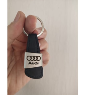 Audi Metal Deri Oto Anahtarlık