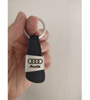 Audi Metal Deri Oto Anahtarlık