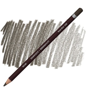 DERWENT COLOURSOFT - YUMUŞAK KURUBOYA KALEMİ- BLACK BROWN C640