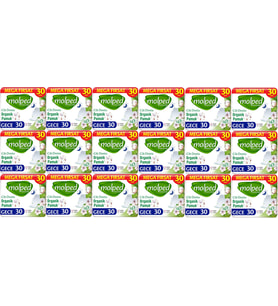 Molped Pure&Soft Hijyenik Ped Gece 540 (18PK*30) Adet Mega Pk