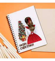Mutlu Yıllar & Happy Christmas Yılbaşı Tasarımlı Defter