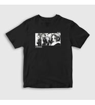 Presmono Unisex Çocuk Siyah Band Nana Osaki T-Shirt 313897tt