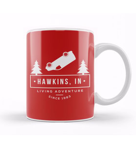 Stranger Things Hawkins Living Adventure Kupa Bardak Porselen