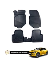 Peugeot 208 2020+ 3D Havuzlu Araca Özel Oto Paspas