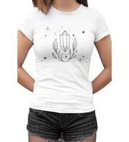 Moon Stone Beyaz Bayan Tshirt