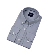 Erkek Slim Fitt Uzun Kol Gömlek 2424 BGL-ST04381 (Gri)