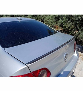 Vw Passat B7 boyalı spoiler (Pianoblack) 2010-2015 arası