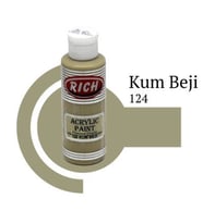 Rich Master Akrilik Boya 120 cc. 124 Kum Beji 