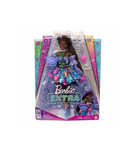 Barbie Extra Fancy - Mor Kostümlü Bebek HHN13