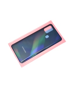 Samsung Galaxy A21S A217 Arka Pil Batarya Kapağı Siyah