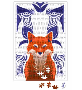 Fox Foxy Puzzle 240 Parça Yapboz