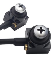 Ayt Pm-19312 3.6Mm 800 Tvl 1-4 Sensör Mikrofonlu Vida Tip Mini Kamera Dvr Kayıt Cihazı İçin Gizz li Kamera