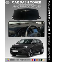 OPEL CROSSLAND (2020+) Torpido Örtüsü Ön Göğüs Halı Torpido Koruma Birebir Uyum Kaymaz Özel Kesim