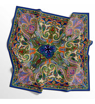 Soft Pamuk Eşarp - 05405 (Saks)