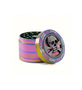 4 Katmanlı Mıknatıslı Grinder 50mm, Yapışmaz Hazne, Taşlı Tasarım