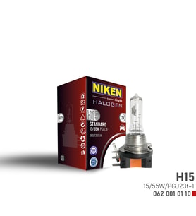 NIKEN H15 15W/55W HALOJEN AMPUL PGJ23t-1 (12V)