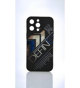 IPHONE 14 PRO MAX; YUVARLAK KAMERA TASARIMLI, KAMERA KORUYUCU, DARBE ÖNLEYİCİ LÜKS  SİLİKON KILIF (Siyah - Beyaz)