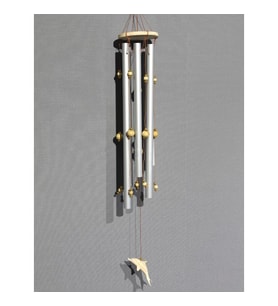 Boncuklu Metal Rüzgar Çanı Model 2