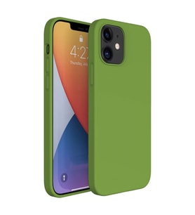 Apple iPhone 13 6.1'' İnce Mat Silikon Kılıf Yeşil
