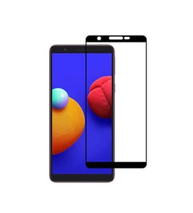 Vendas Samsung A01 Core VDS Tam kaplama temperli cam ekran koruyucu (Siyah)