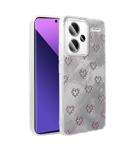 Xiaomi Redmi Note 13 Pro Plus 5G Uyumlu Kılıf Kamera Korumalı Figürlü Zore Ponti Silikon Kapak