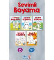 Sevimli Boyama 5 Çeşit 25’li Paket