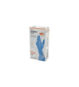 REFLEX SLİMFİT GLOVE KOD-025 L-XL MAVİ PUDRASIZ MUAYENE ELDİVEN 100LÜ (5343)