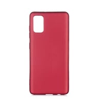 Samsung Galaxy A41 Uyumlu Kılıf Zore Premier Silikon Kapak (Kırmızı)