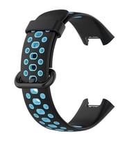 Microsonic Xiaomi Redmi Watch 2 Lite Rainbow Band Kordon Siyah Mavi (Çok Renkli)