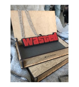 Pleksi Wasted Dikiz Ayna Süsü Aksesuar