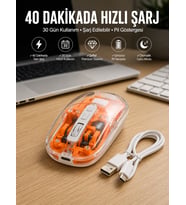 Sessiz Kablosuz USB Girişli Mouse Fare Yüksek Performanslı Yeni Nesil